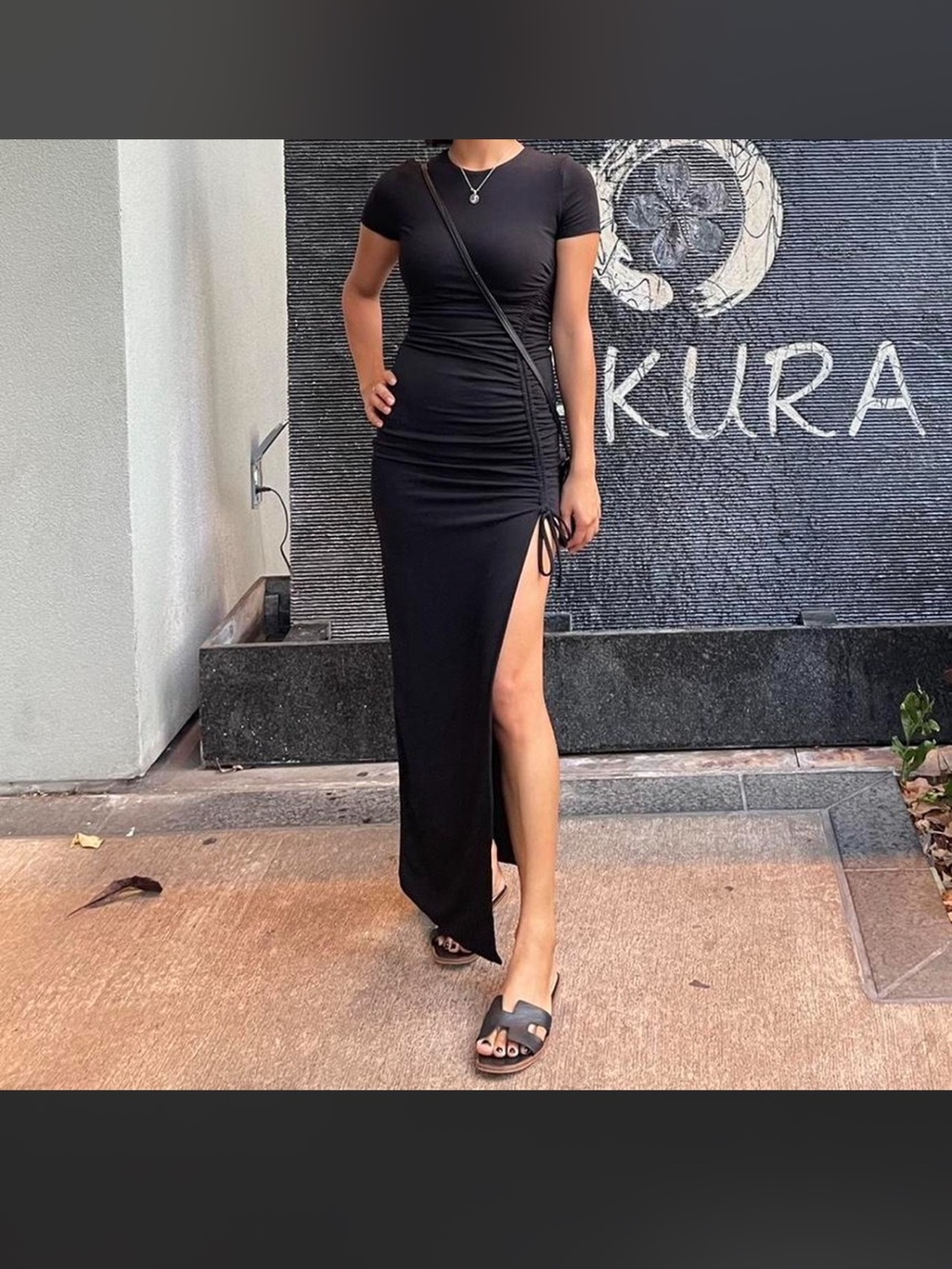 Oh Polly Black Dress